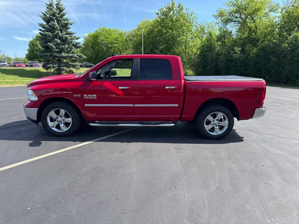 2018 Flame Red Clearcoat Ram 1500 Big Horn 4X4 Truck
