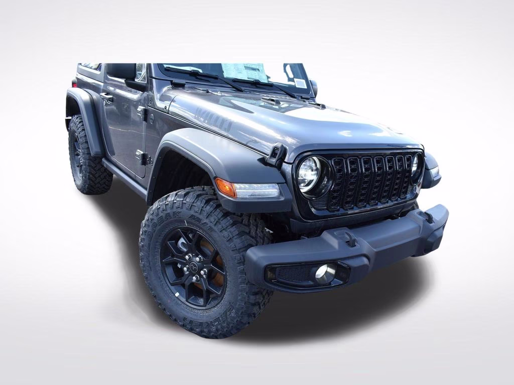 2026 Granite Crystal Metallic Clearcoat Jeep Wrangler Willys 4X4 SUV