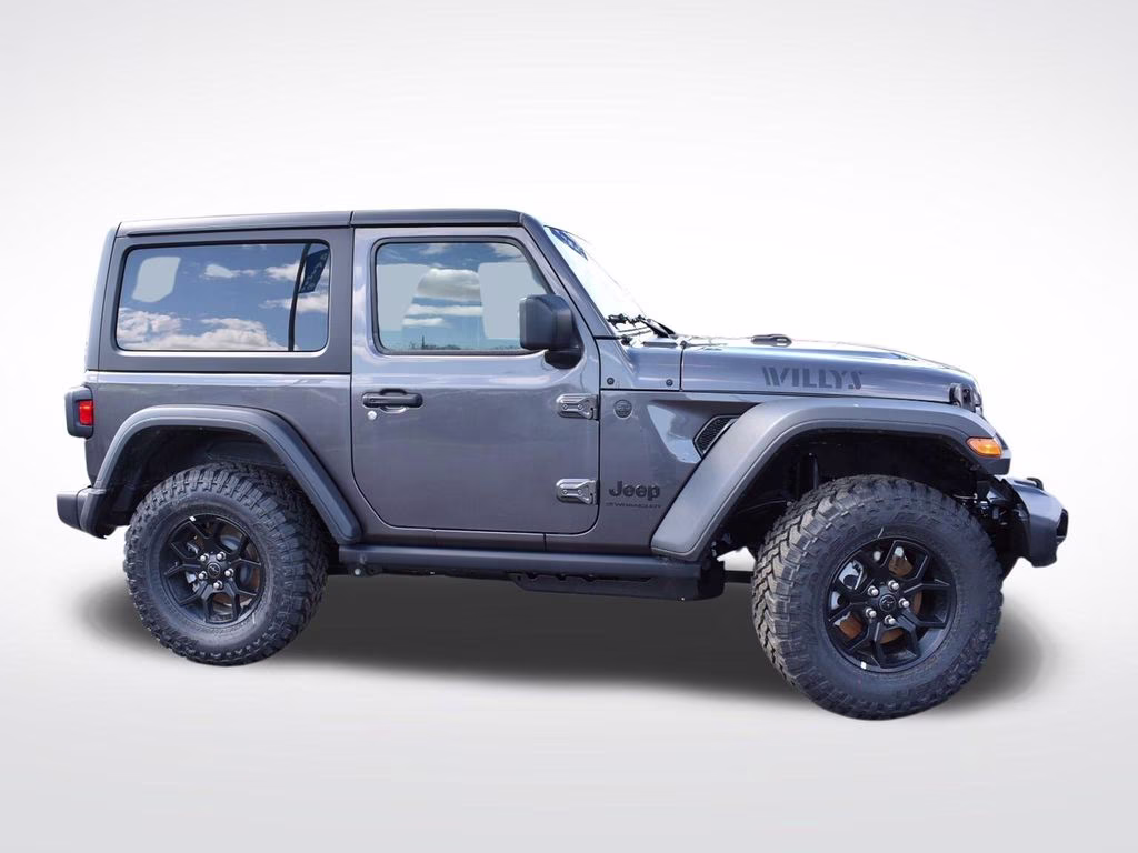 2026 Granite Crystal Metallic Clearcoat Jeep Wrangler Willys 4X4 SUV