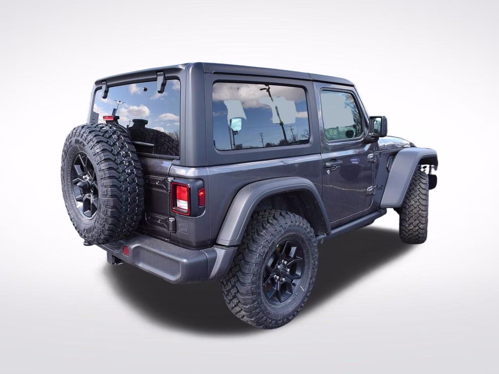 2026 Granite Crystal Metallic Clearcoat Jeep Wrangler Willys 4X4 SUV