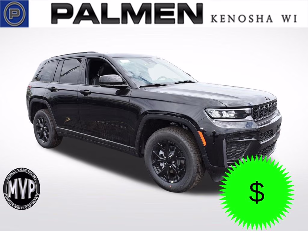 2026 Diamond Black Crystal Pearlcoat Jeep Grand Cherokee Laredo Altitude 4X4 SUV