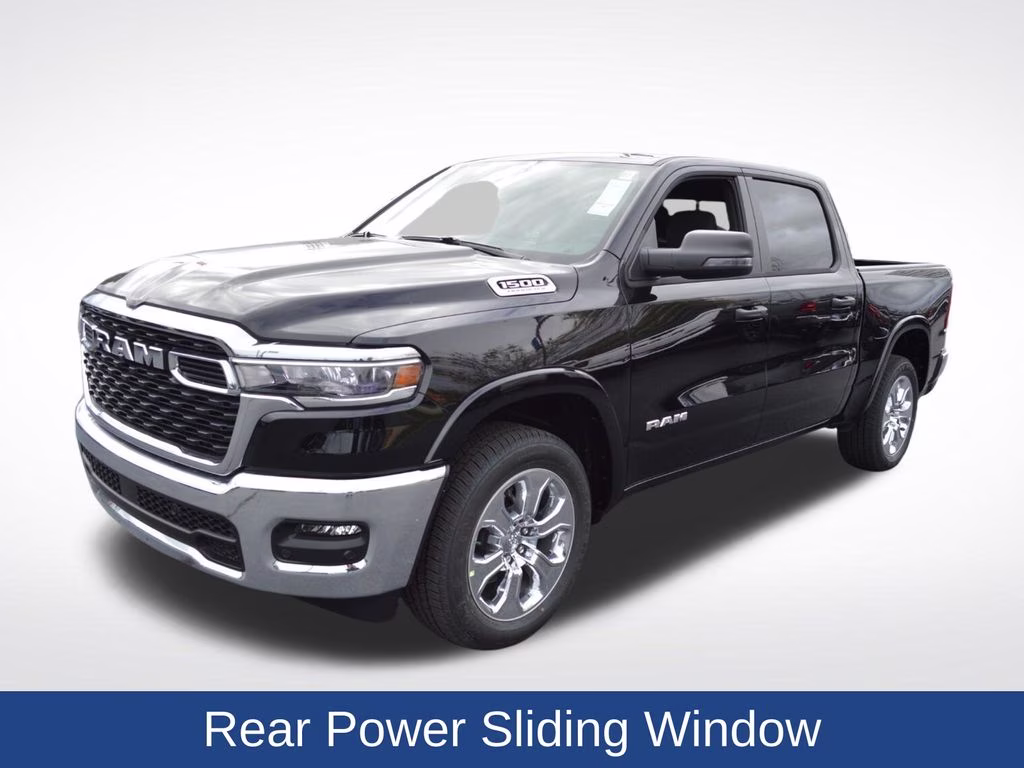 2026 Diamond Black Crystal Pearlcoat Ram 1500 Big Horn/Lone Star 4X4 Truck