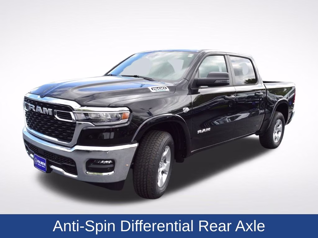 2026 Diamond Black Crystal Pearlcoat Ram 1500 Big Horn/Lone Star 4X4 Truck