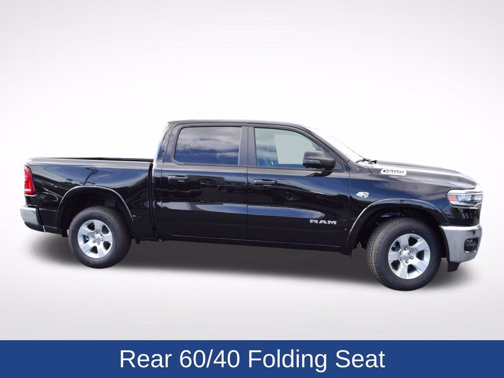 2026 Diamond Black Crystal Pearlcoat Ram 1500 Big Horn/Lone Star 4X4 Truck