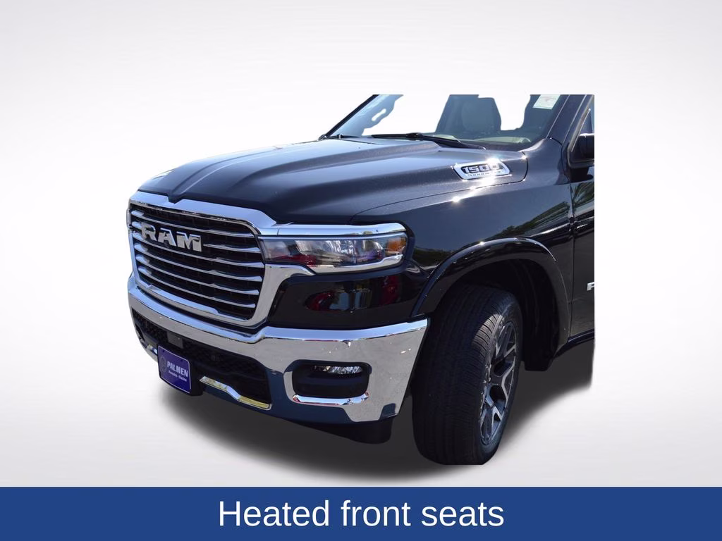 2026 Diamond Black Crystal Pearlcoat Ram 1500 Laramie 4X4 Truck