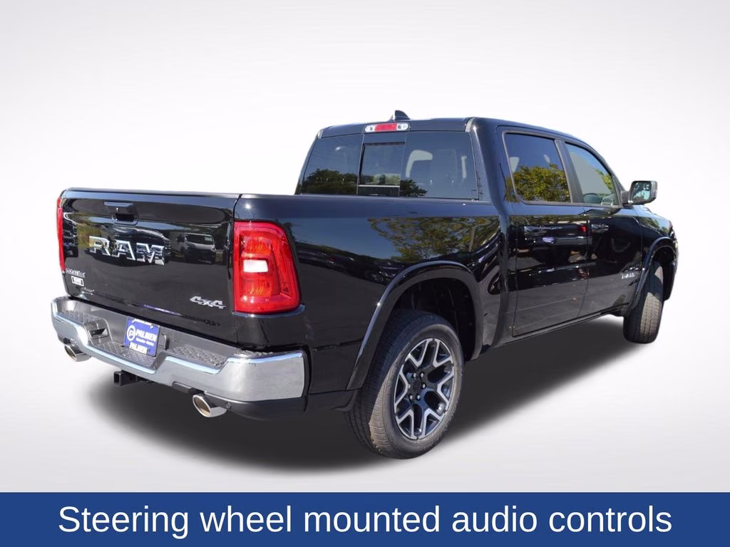 2026 Diamond Black Crystal Pearlcoat Ram 1500 Laramie 4X4 Truck