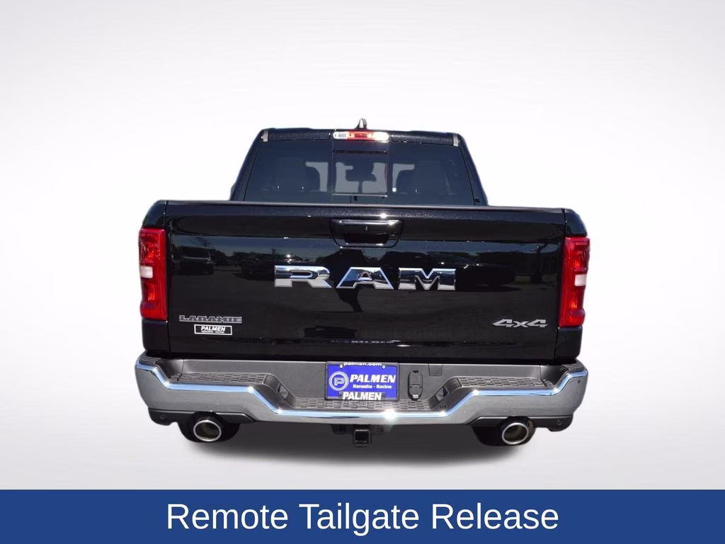 2026 Diamond Black Crystal Pearlcoat Ram 1500 Laramie 4X4 Truck