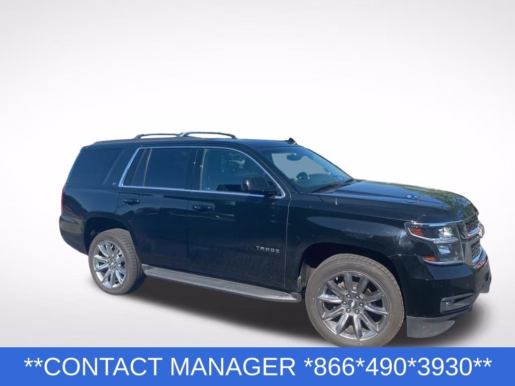 2017 Black Chevrolet Tahoe LT 4X4 SUV
