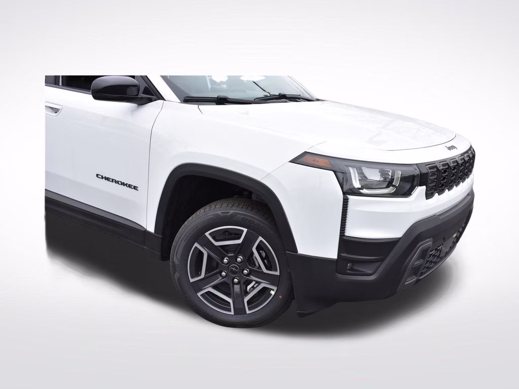 2026 Bright White Clearcoat Jeep Cherokee Limited 4X4 SUV
