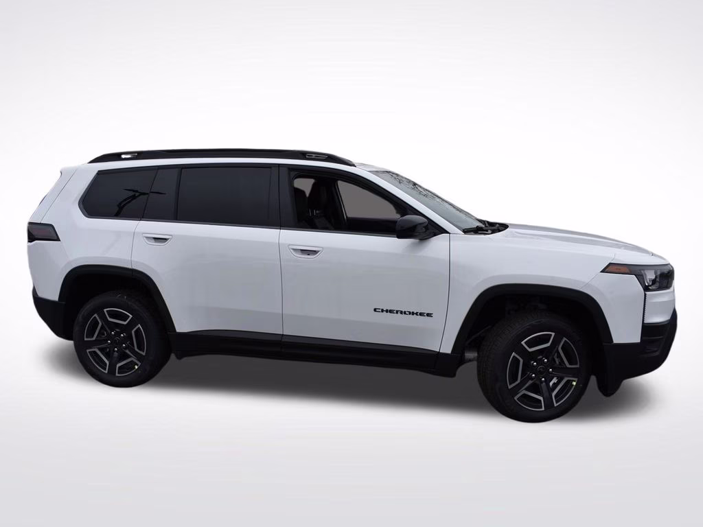 2026 Bright White Clearcoat Jeep Cherokee Limited 4X4 SUV