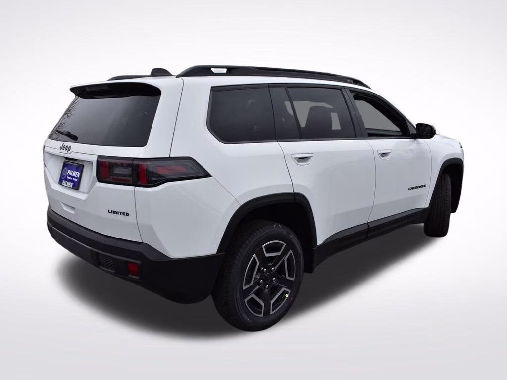 2026 Bright White Clearcoat Jeep Cherokee Limited 4X4 SUV