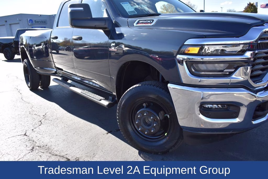 2026 Forged Blue Metallic Ram 3500 Tradesman 4X4 Truck
