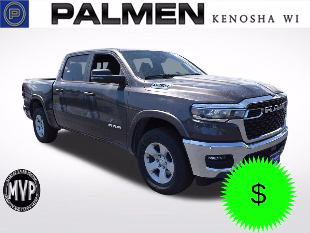 2026 Granite Crystal Metallic Clearcoat Ram 1500 Big Horn/Lone Star 4X4 Truck