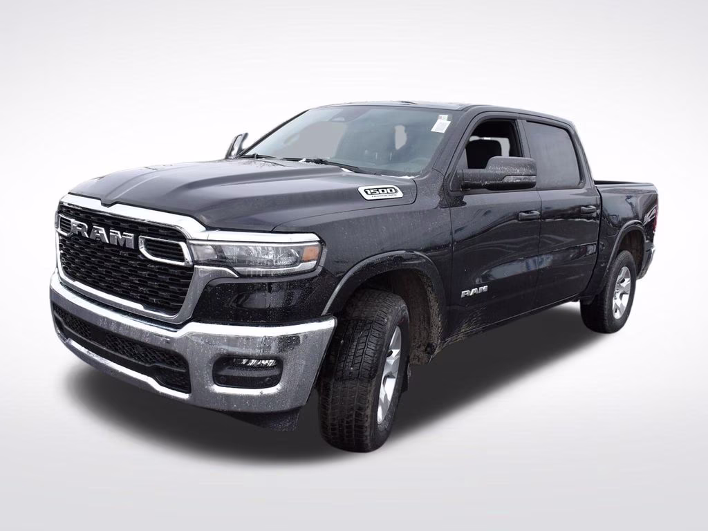 2026 Diamond Black Crystal Pearlcoat Ram 1500 Big Horn/Lone Star 4X4 Truck