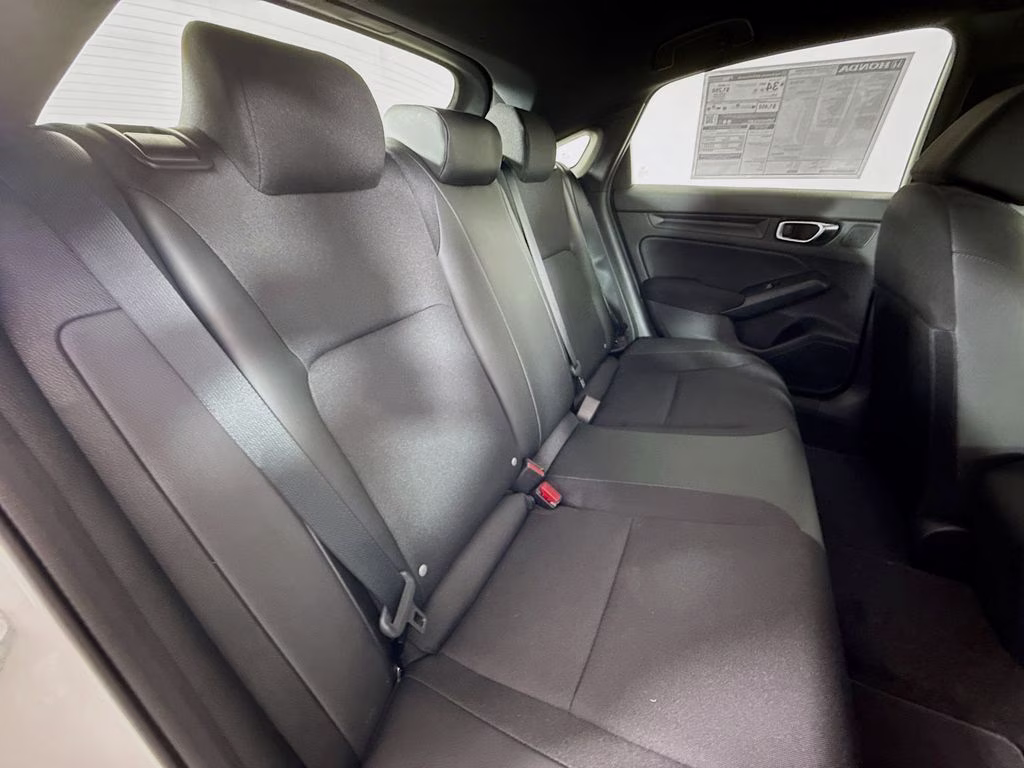 2026 Platinum White Pearl Honda Civic Sport FWD Hatchback