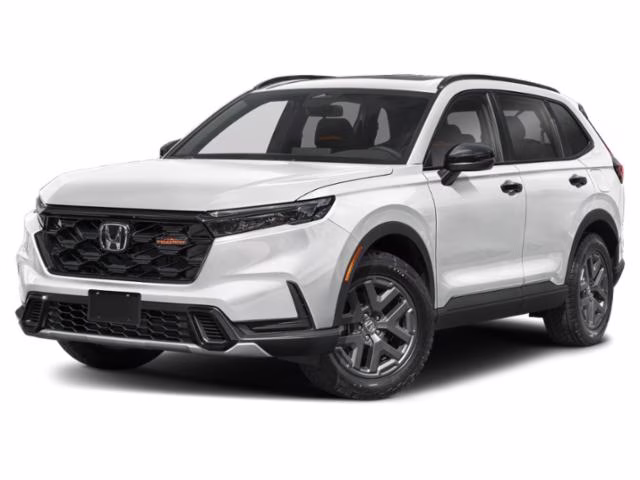 2026 Platinum White Pearl Honda CR-V Hybrid TrailSport AWD SUV