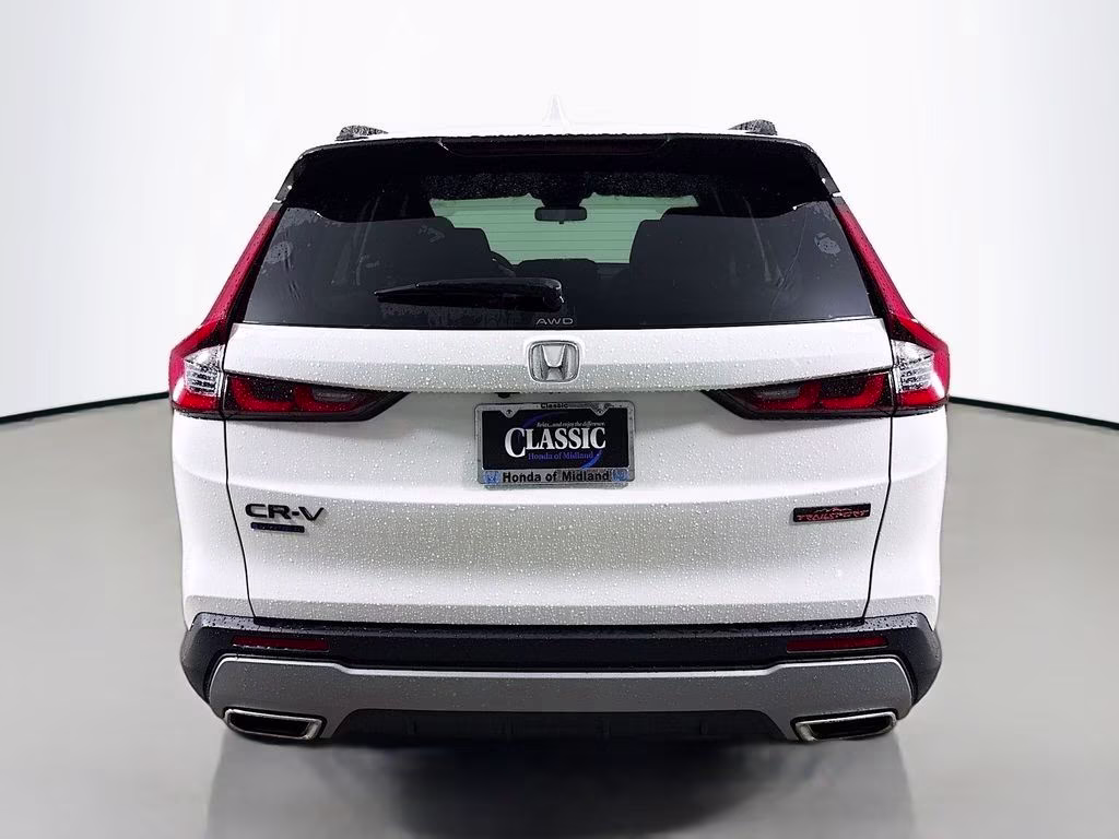 2026 Platinum White Pearl Honda CR-V Hybrid TrailSport AWD SUV