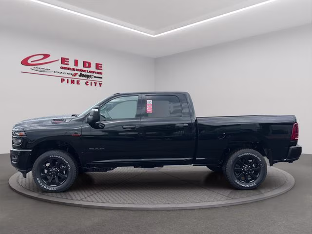 2026 Diamond Black Crystal Pearlcoat Ram 3500 Big Horn Night Edition 4X4 Truck