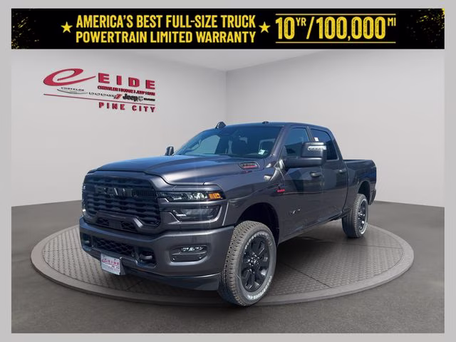 2026 Granite Crystal Metallic Clearcoat Ram 3500 Big Horn Night Edition 4X4 Truck