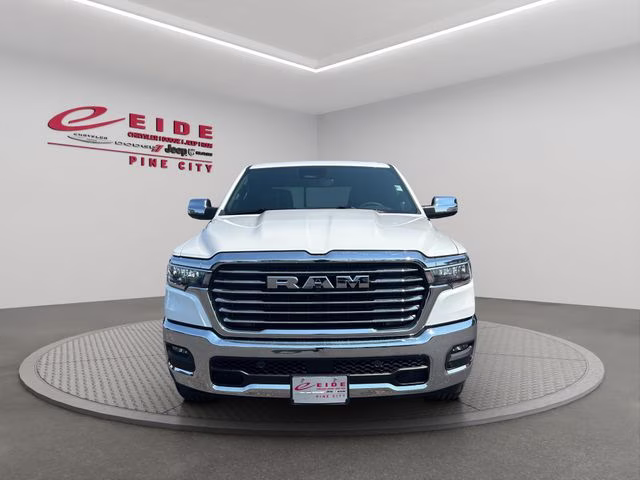 2026 Bright White Clearcoat Ram 1500 Laramie 4X4 Truck