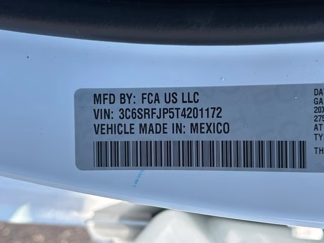 2026 Bright White Clearcoat Ram 1500 Laramie 4X4 Truck