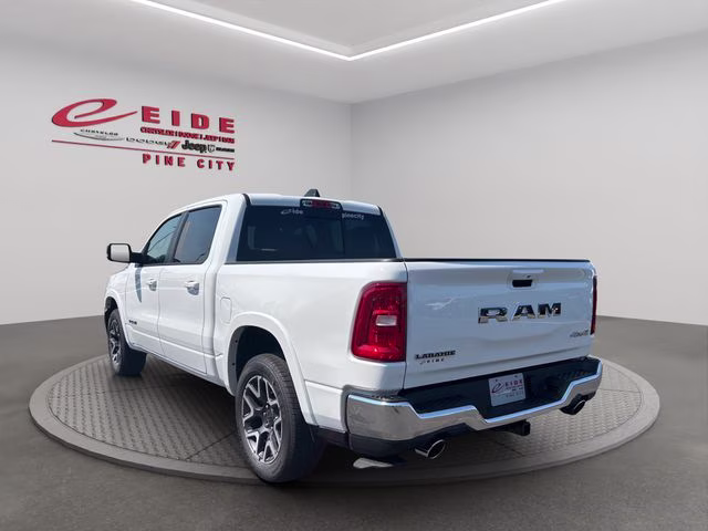2026 Bright White Clearcoat Ram 1500 Laramie 4X4 Truck