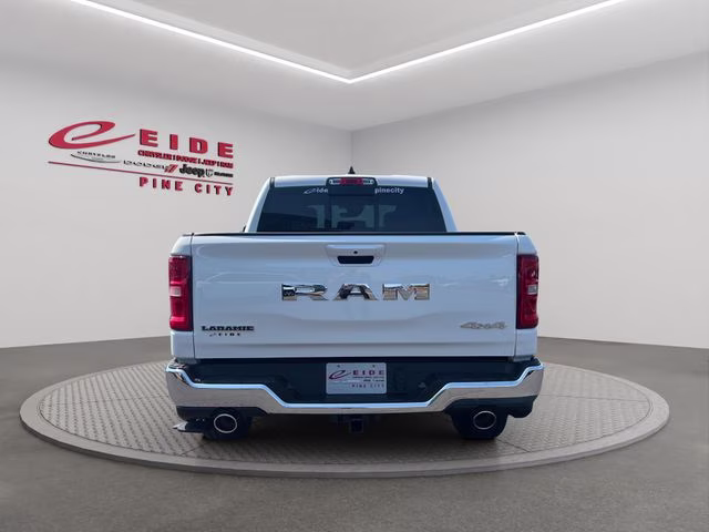 2026 Bright White Clearcoat Ram 1500 Laramie 4X4 Truck