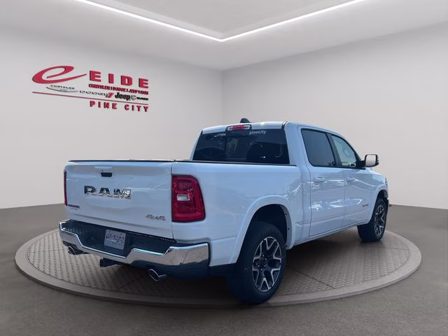 2026 Bright White Clearcoat Ram 1500 Laramie 4X4 Truck