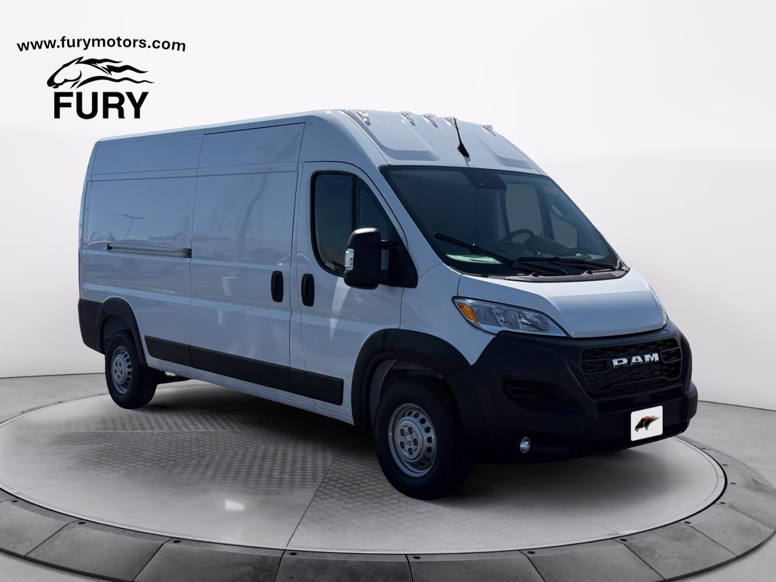 2026 Bright White Clearcoat Ram ProMaster 2500 High Roof FWD Van