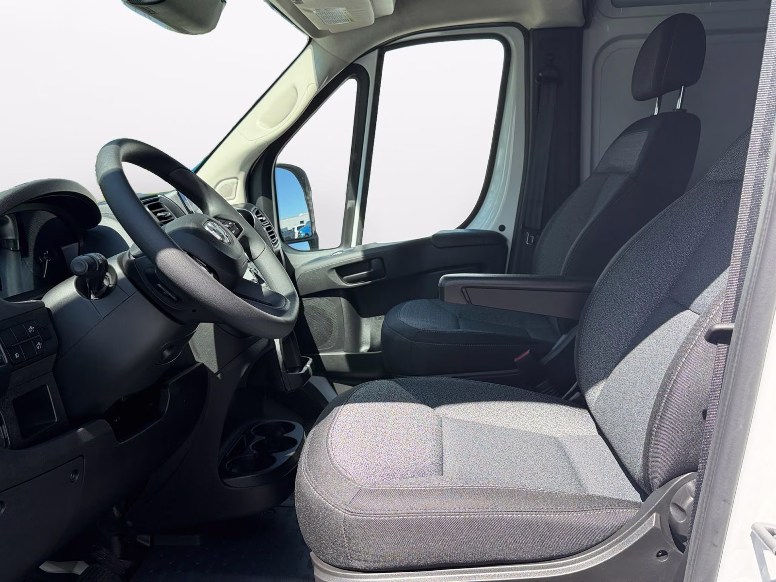 2026 Bright White Clearcoat Ram ProMaster 2500 High Roof FWD Van