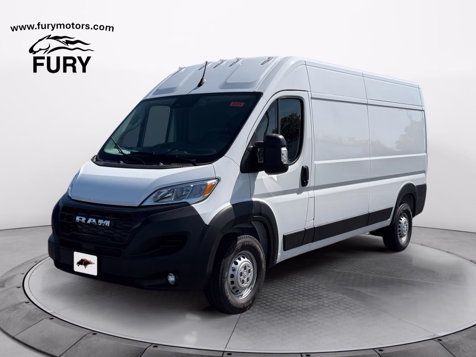 2026 Bright White Clearcoat Ram ProMaster 2500 High Roof FWD Van