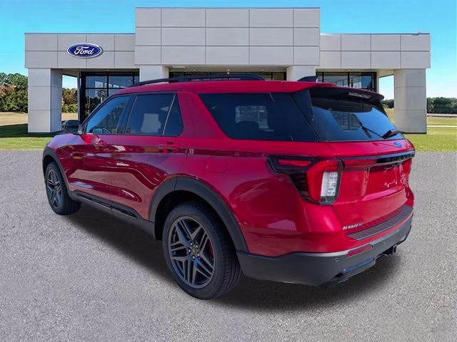 2026 Red Metallic Ford Explorer ST-Line 4X4 SUV