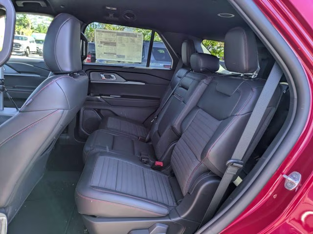 2026 Red Metallic Ford Explorer ST-Line 4X4 SUV