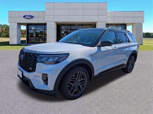 2026 White Metallic Ford Explorer ST 4X4 SUV