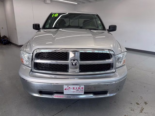 2010 Bright Silver Metallic Clearcoat Dodge 1500 SLT 4X4 Truck