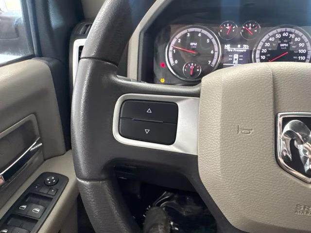 2010 Bright Silver Metallic Clearcoat Dodge 1500 SLT 4X4 Truck