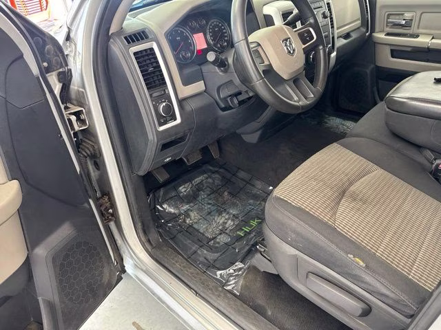 2010 Bright Silver Metallic Clearcoat Dodge 1500 SLT 4X4 Truck