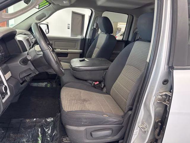 2010 Bright Silver Metallic Clearcoat Dodge 1500 SLT 4X4 Truck