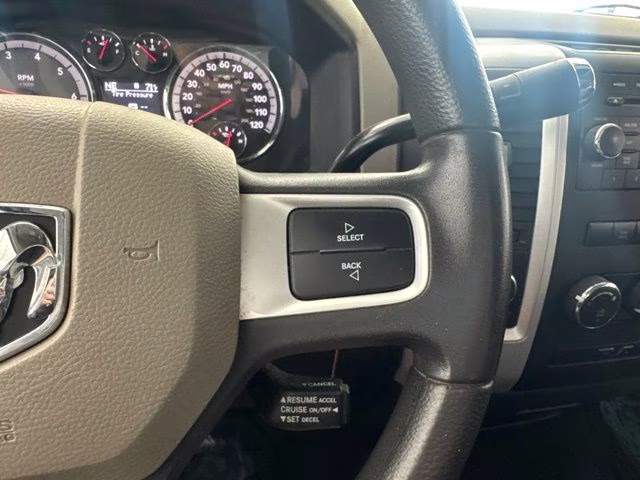 2010 Bright Silver Metallic Clearcoat Dodge 1500 SLT 4X4 Truck