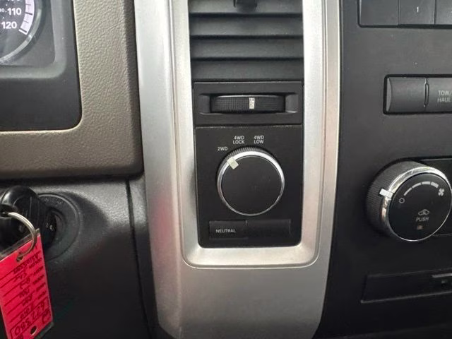 2010 Bright Silver Metallic Clearcoat Dodge 1500 SLT 4X4 Truck