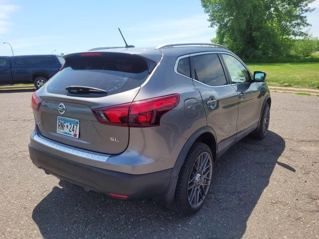2017 Gun Metallic Nissan Rogue Sport SL FWD SUV