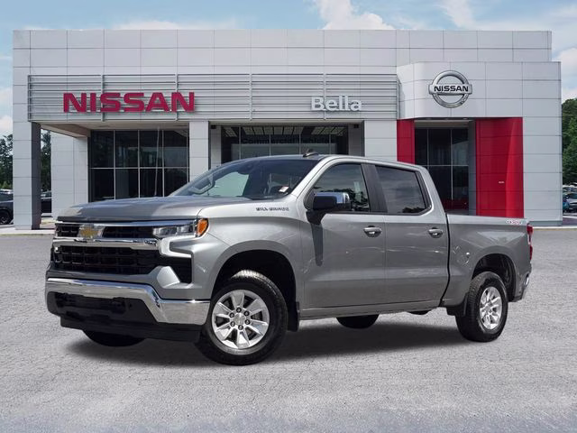 2025 Sterling Gray Metallic Chevrolet Silverado 1500 LT 4X4 Truck