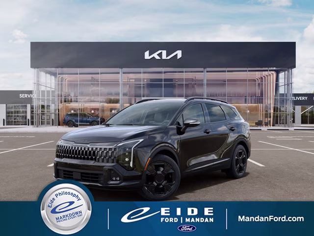 2026 Black Kia Sportage X-Line AWD SUV