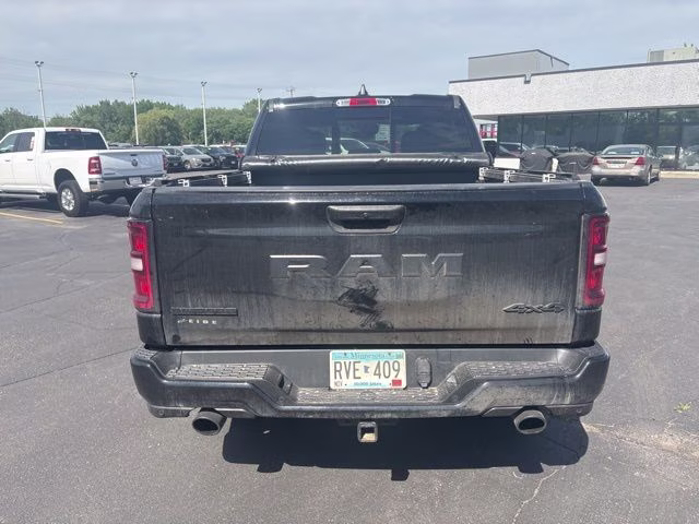2025 Diamond Black Crystal Pearlcoat Ram 1500 Big Horn 4X4 Truck