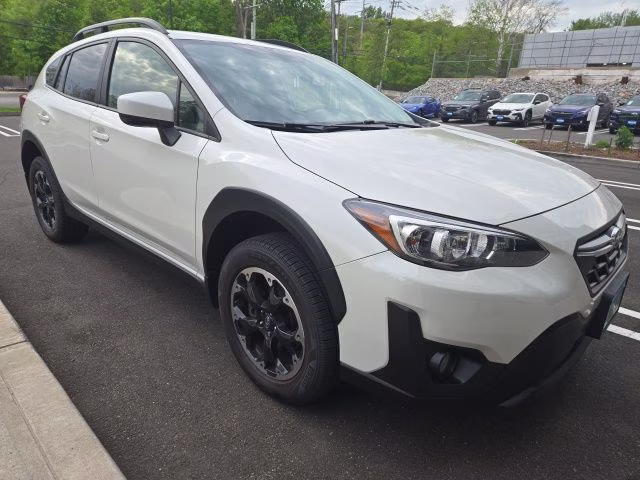 2021 Crystal White Pearl Subaru Crosstrek Premium AWD SUV