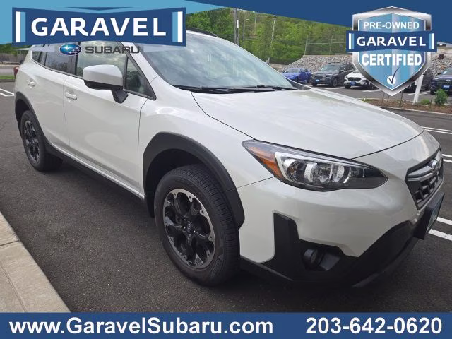 2021 Crystal White Pearl Subaru Crosstrek Premium AWD SUV