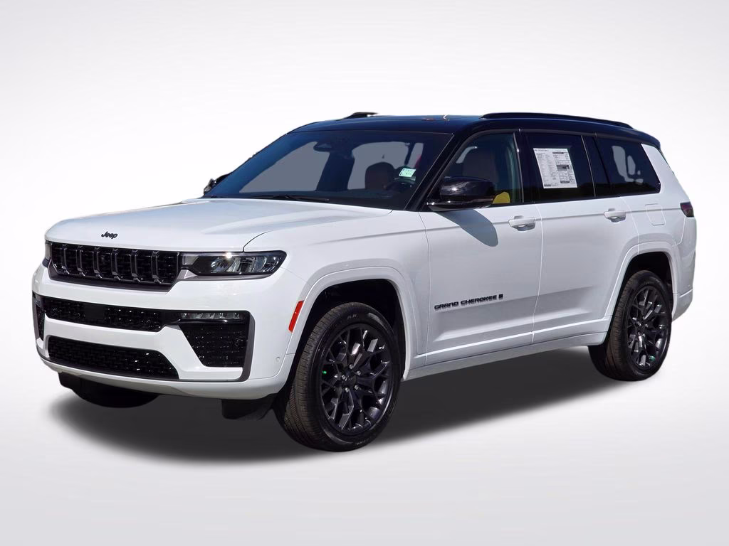 2026 Bright White Clearcoat Jeep Grand Cherokee L Summit 4X4 SUV