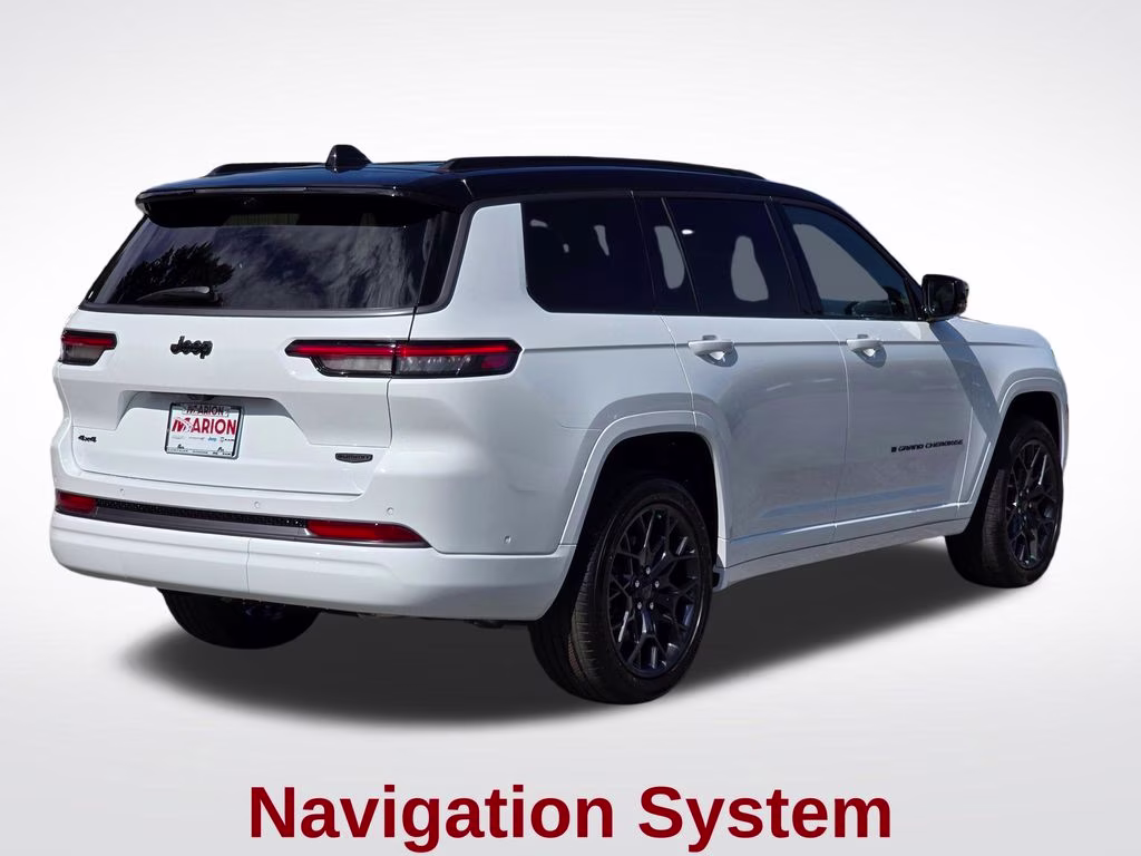 2026 Bright White Clearcoat Jeep Grand Cherokee L Summit 4X4 SUV