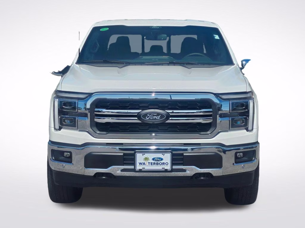 2026 Star White Metallic Tri-Coat Ford F-150 Lariat 4X4 Truck