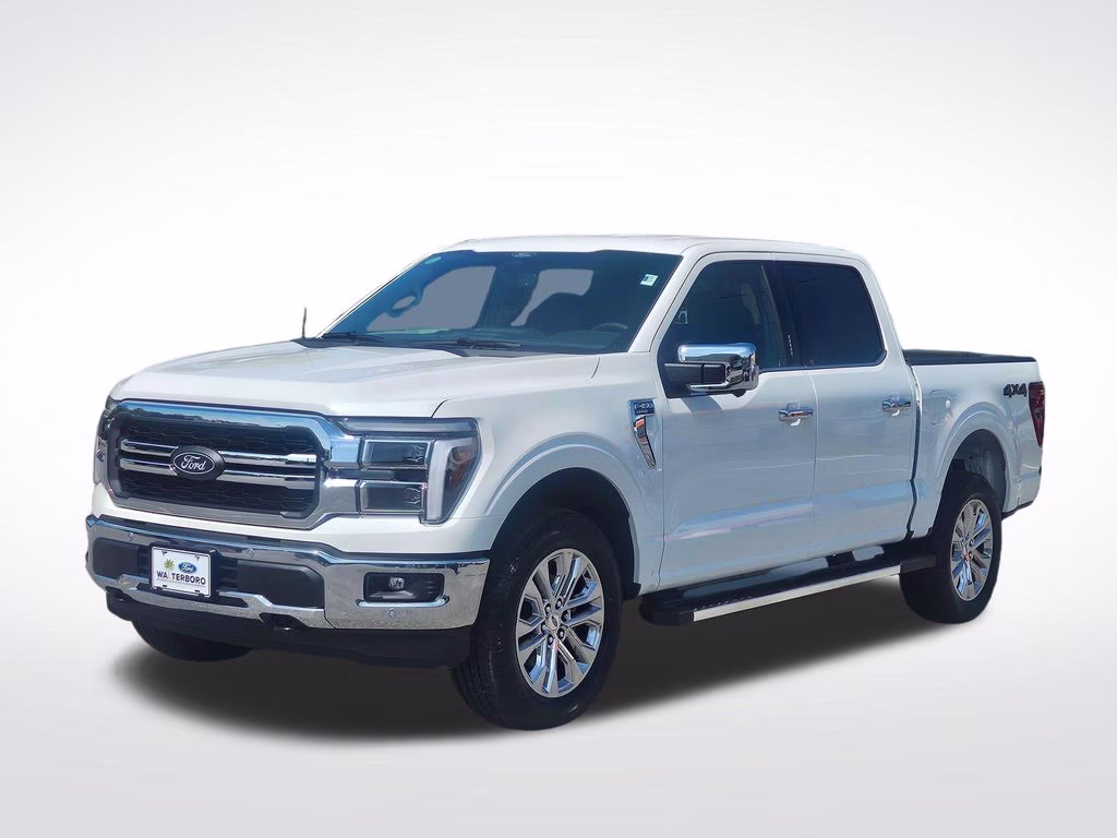 2026 Star White Metallic Tri-Coat Ford F-150 Lariat 4X4 Truck